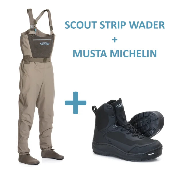 SCOUT 2.0 STRIP WATHOSEN + MUSTA MICHELIN SET